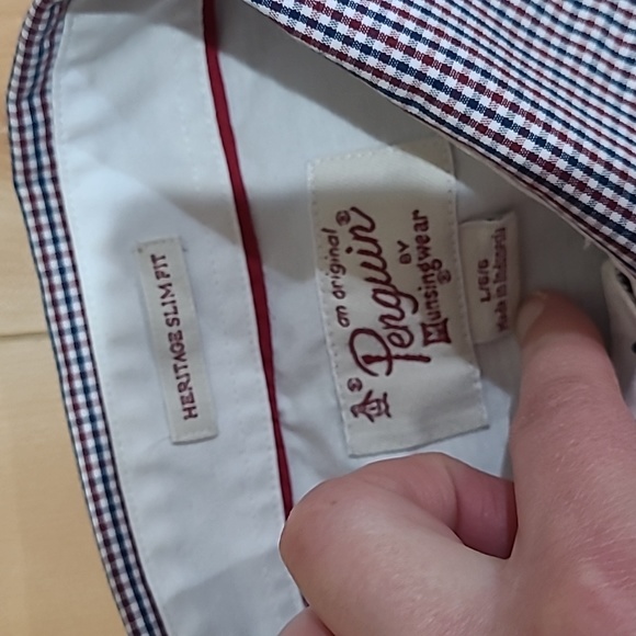 Penguin by Munsingwear men's large shirt - Picture 2 of 5